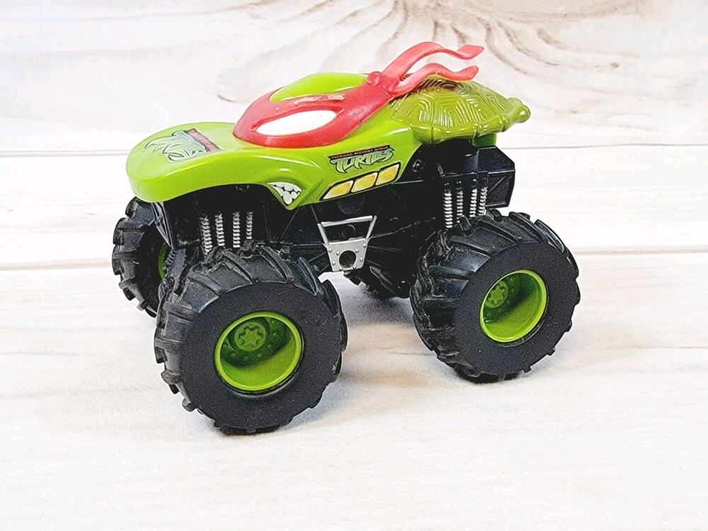 Hot Wheels 1:64 Scale Monster Jam • Ninja Turtles Monster Truck Metal TMNT 2008